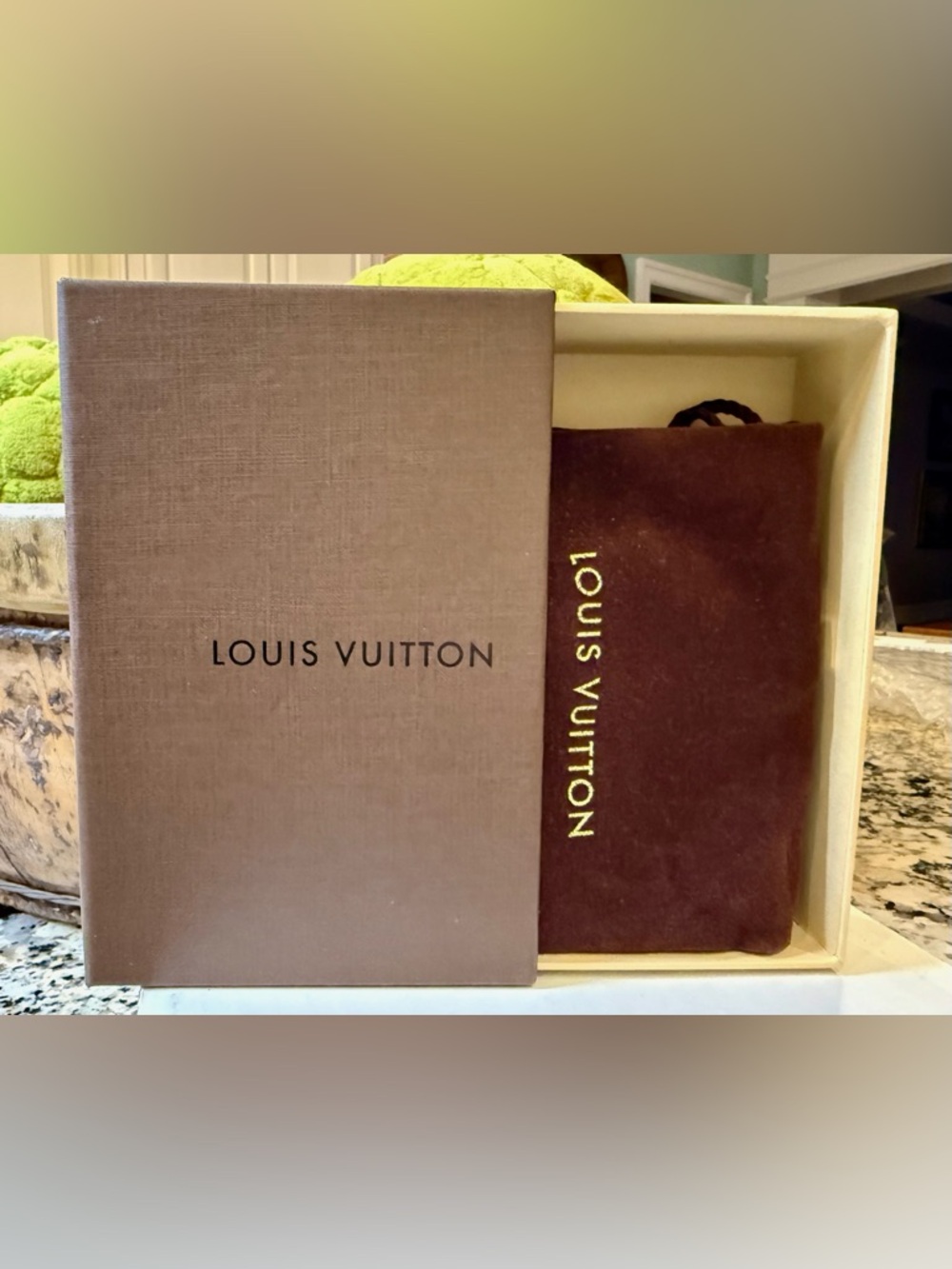 Louis Vuitton Clear Resin Inclusion Monogram Bangle Bracelet - Picture 10 of 10